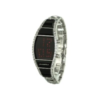 Chronotech Women's Silver Steel Watch - One Size