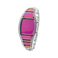 Chronotech Women's Silver Steel Watch - One Size