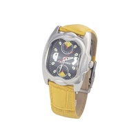 Chronotech Women&#39;s Yellow Leather Watch - One Size