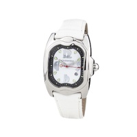 Chronotech Women's White Leather Watch - One Size