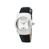 Chronotech Men's Black Leather Watch - One Size