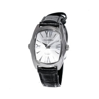 Chronotech Women's Black Leather Watch - One Size