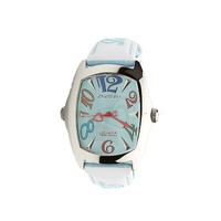 Chronotech Women's Blue Leather Watch - One Size