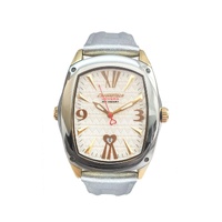 Chronotech Unisex&#39;s Gold Leather Watch - One Size