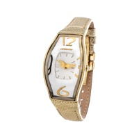 Chronotech Women's Gold Leather Watch - One Size