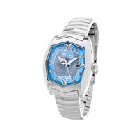 Chronotech Women's Silver Steel Watch - One Size