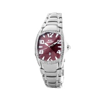 Chronotech Women's Silver Steel Watch - One Size
