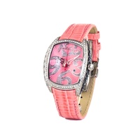 Chronotech Women's Multicolor Leather Watch - One Size