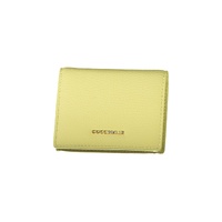 Coccinelle Women's Yellow Leather Wallet - One Size
