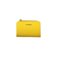 Coccinelle Women's Yellow Leather  Wallet - One Size