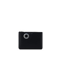 Comme Des Garcons Wallet Men&#39;s Silver Eyelet Coin Purse - One Size