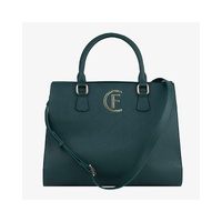 CRISTINAEFFE Women&#39;s Green Artificial Leather Crossbody Bag - One Size