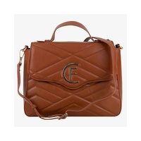 CRISTINAEFFE Women's Brown Artificial Leather Crossbody Bag - One Size