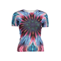 Desigual Women's Blue Viscose Shirt - M