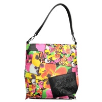 Desigual Women's Elegant Black Statet Handbag with Logo - One Size
