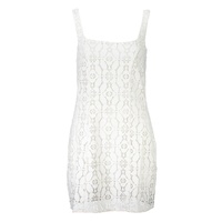 Desigual Women's White Polyester Dress - M