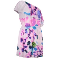 Desigual Women's Pink Viscose Dress - XL