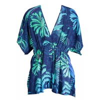 Desigual Women's Blue Cotton Dress - XL