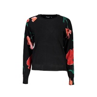 Desigual Women's Black Viscose Sweater - S