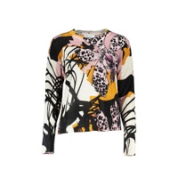 Desigual Women's Pink Linen Sweater - S