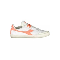 Diadora Women's White Fabric Sneaker - 36.5 EU
