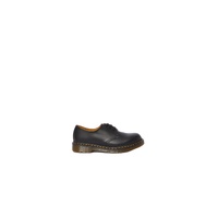 Dr Martens Women&#39;s Black Leather Flat Shoe - 36 EU