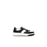 Dsquared² Men's Black And White Leather Sneaker - 41 EU