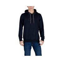 EA7 Emporio Armani Men's Blue Cotton Sweater - 46 IT