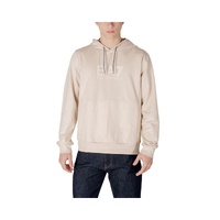 EA7 Emporio Armani Men's Beige Cotton Sweater - 46 IT