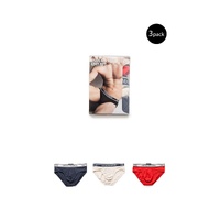 Emporio Armani Underwear Men's Red Cotton Underwear - 44 IT