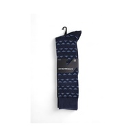 Emporio Armani Underwear Men's Blue Cotton Sock - One Size