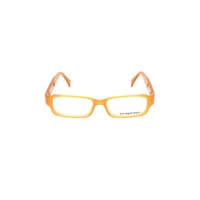 Ermenegildo Zegna Unisex's Yellow Plastic Frames - One Size