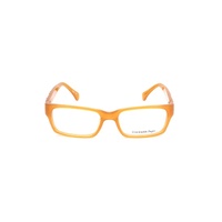 Ermenegildo Zegna Unisex's Yellow Plastic Frames - One Size
