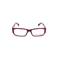 Ermenegildo Zegna Unisex's Red Plastic Frames - One Size