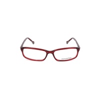 Ermenegildo Zegna Unisex's Red Plastic Frames - One Size