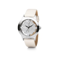 Folli Follie Women&#39;s White Leather Watch - One Size