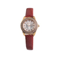 Folli Follie Women's Red Leather Watch - One Size