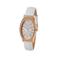 Folli Follie Women&#39;s White Leather Watch - One Size