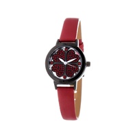 Folli Follie Women's Red Leather Watch - One Size