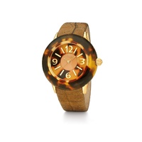 Folli Follie Women's Brown Leather Watch - One Size
