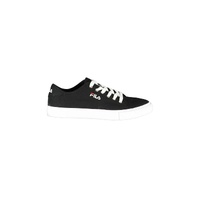 Fila Men's Black Polyester Sneaker - 44 EU