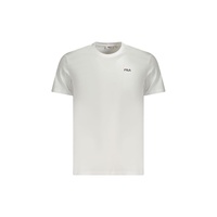 Fila Men's White Cotton  T-Shirt - M