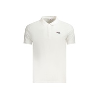 Fila Men's White Cotton  Polo Shirt - L