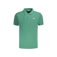 Fila Men's Green Cotton  Polo Shirt - S