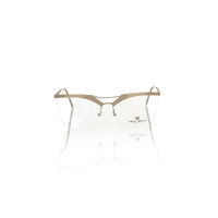Frankie Morello Women's Glitter Brown Clubmaster Eyeglass Frames - One Size