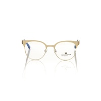 Frankie Morello Women's Geometric Chic Clubmaster Eyeglasses - One Size