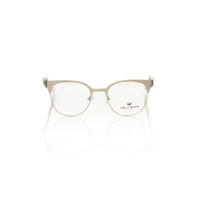 Frankie Morello Women's Geometric Pattern Clubmaster Eyeglasses - One Size
