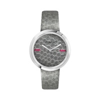 Furla Women's Gray Leather Watch - One Size