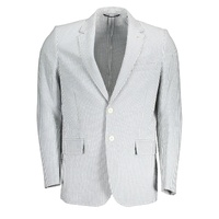 Gant Men's White Cotton Jacket - 50 IT