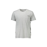 Guess Jeans Men's Classic Gray Crew Neck Logo Tee - XL